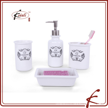 Nouveaux produits chauds pour l&#39;accessoire de salle de bains en céramique blanche 2015